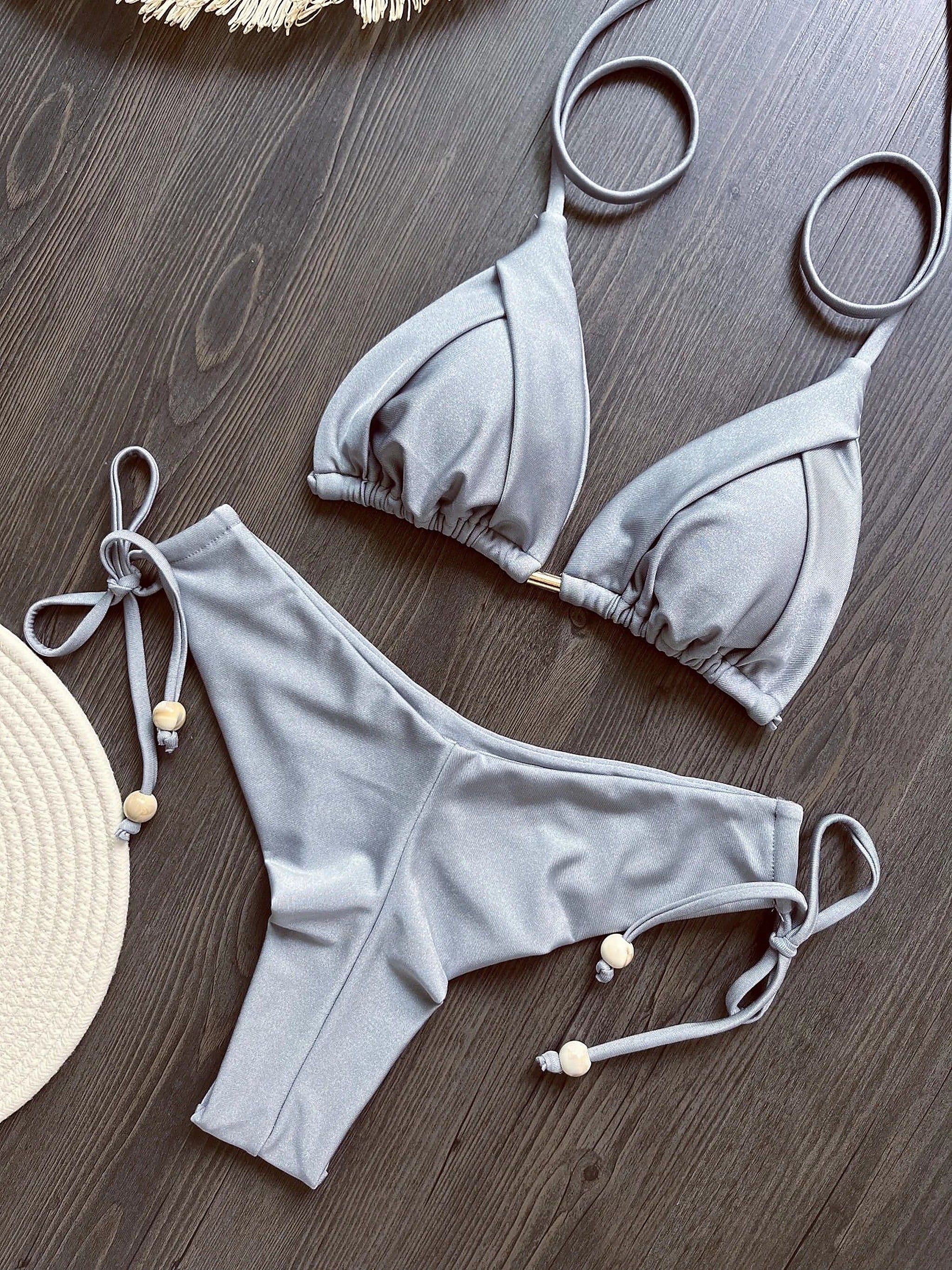 Luna Chain bikini svart modell